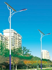 信陽(yáng)太陽(yáng)能路燈 太陽(yáng)能led路燈 工程照明路燈廠家精品批發(fā)圖片 高清大圖 谷瀑環(huán)保