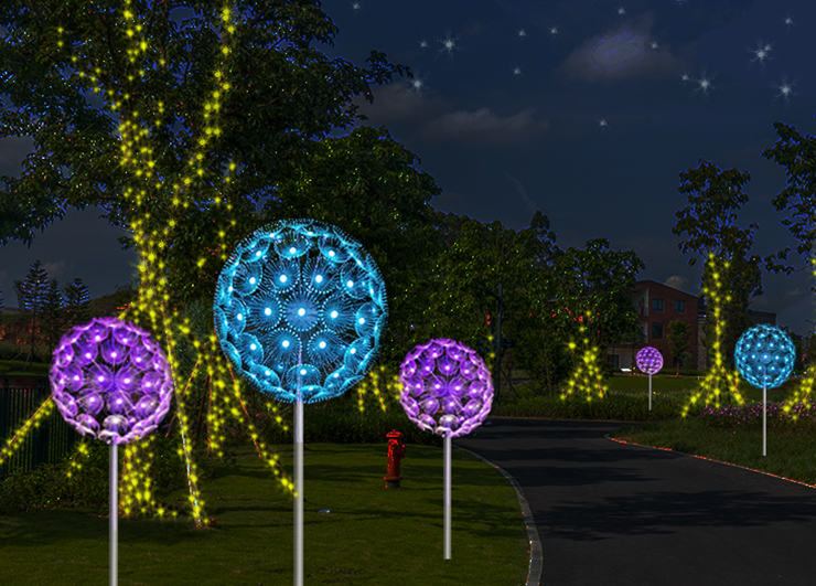 西安景觀亮化 智慧港智能科技引領(lǐng)戶外節(jié)日亮化工程新篇章